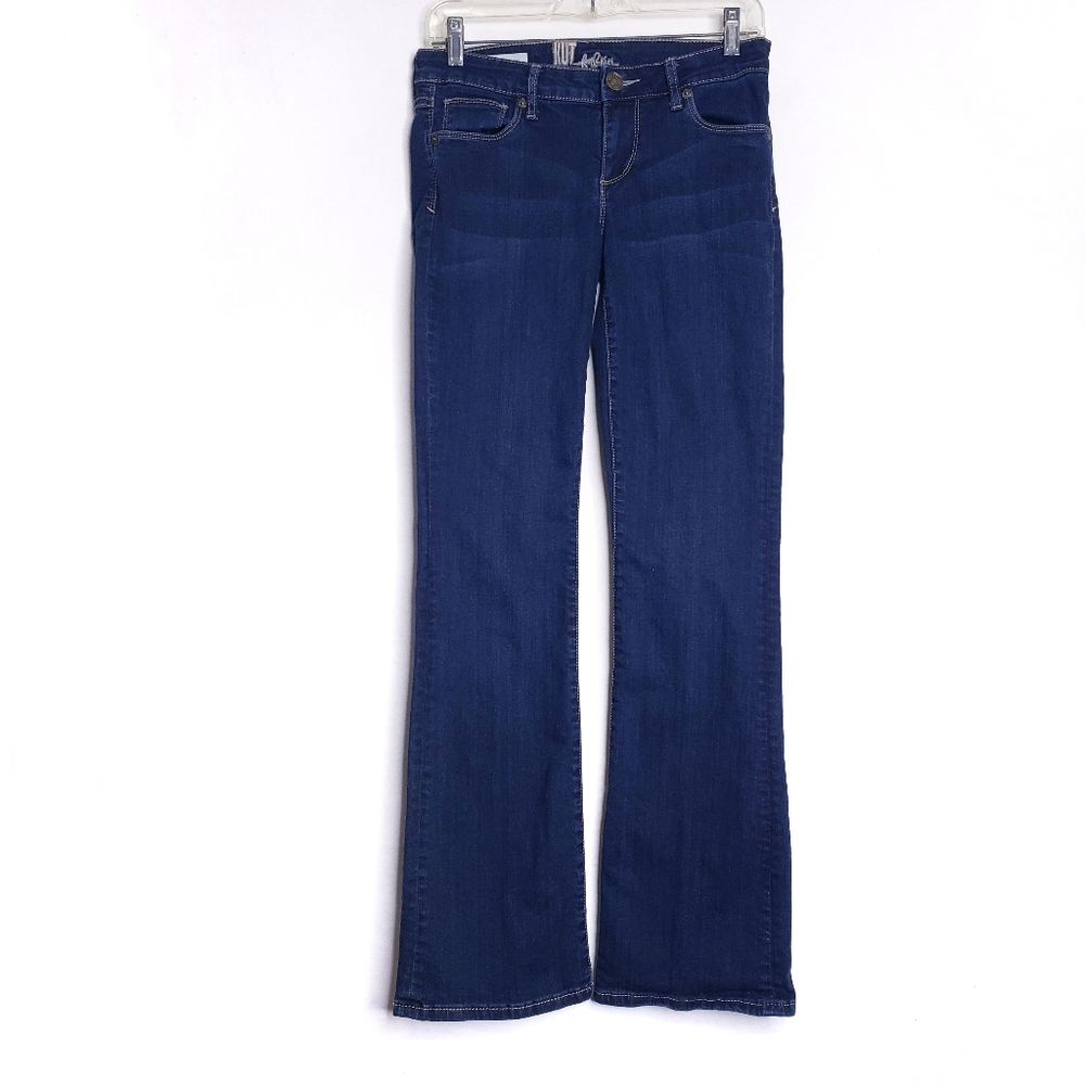 Kut from the Kloth Women's Boot Cut Jeans - Dark Blue